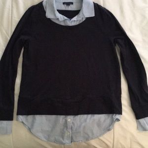 Tommy Hilfiger built in collar shirt